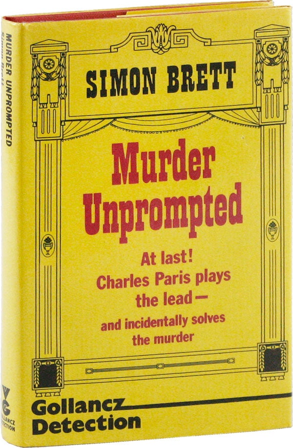 Item #53483] Murder Unprompted. Simon BRETT, Simon Anthony Lee Brett