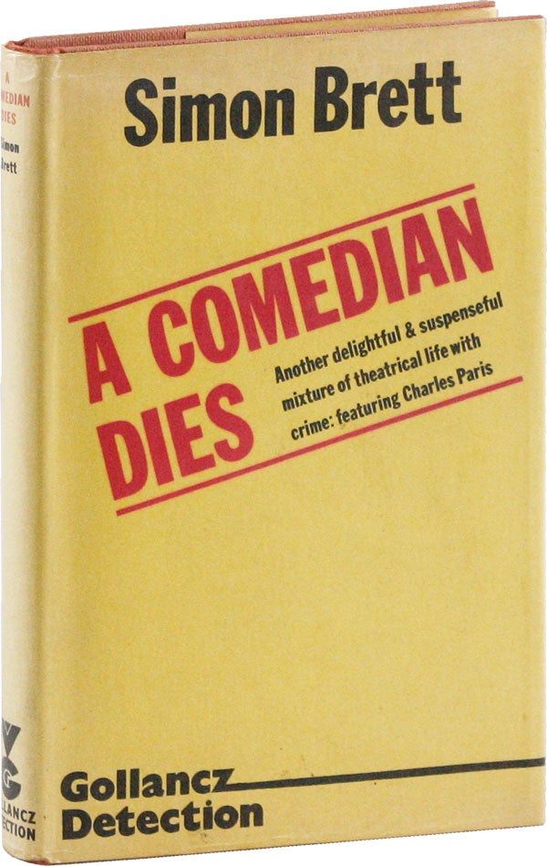 Item #53488] A Comedian Dies. Simon BRETT, Simon Anthony Lee Brett