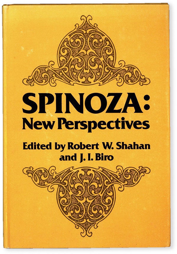 Item #53773] Spinoza: New Perspectives [Review Copy]. Robert W. SHAHAN, J I. Biro