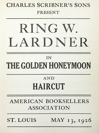 The Golden Honeymoon and Haircut