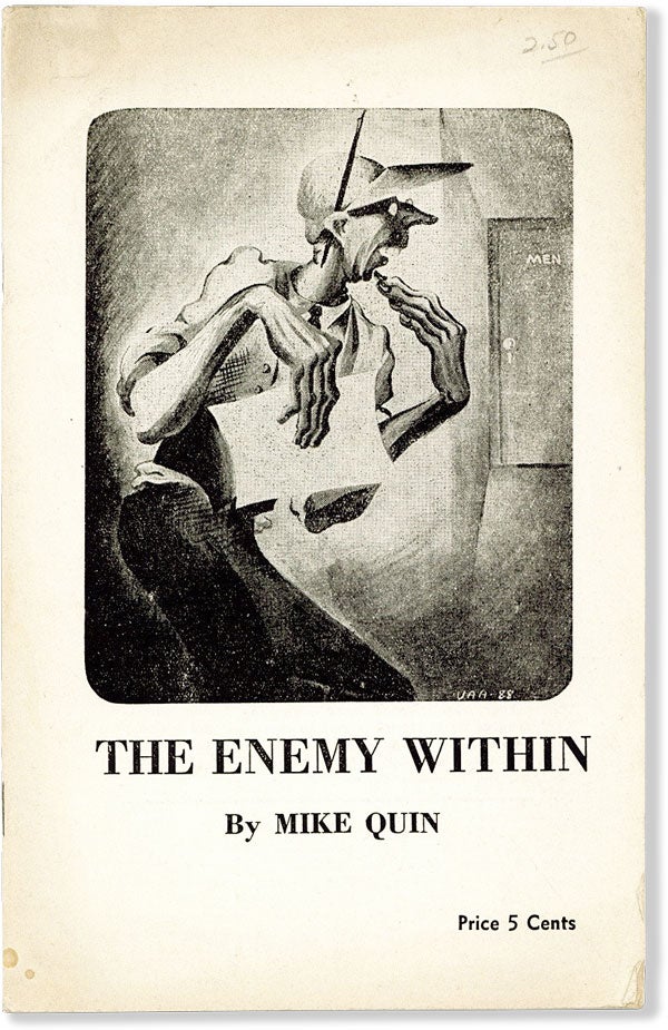 Item #54432] The Enemy Within. Mike QUIN, pseud. of Paul William Ryan