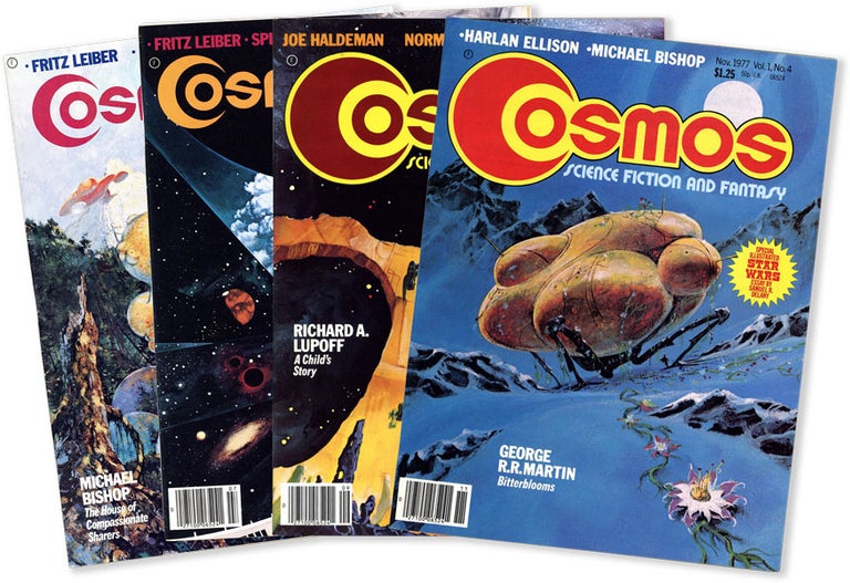 Item #54594] COSMOS Science Fiction and Fantasy Magazine 2 [Vols.1-4]. David G. HARTWELL, Harlan...