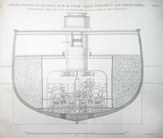 Tredgold on the Steam Engine. Marine Engines and Boilers: Exemplified in Numerous Examples of British and American Steam Vessels. With Descriptive Text by Eminent Engineers