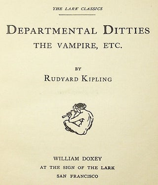 Departmental Ditties, The Vampire, etc.