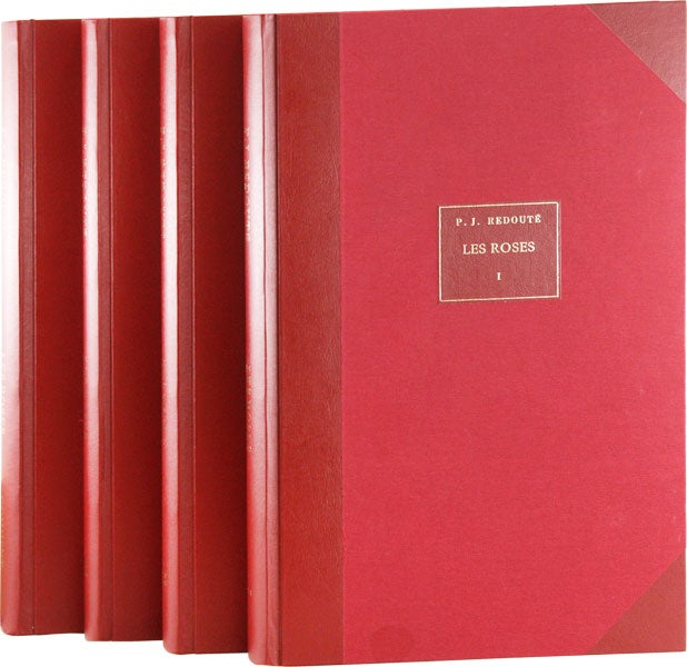 Item #55097] Les Roses [Facsimile; with] Commentaries to Les Roses by P. J. Redouté: A...