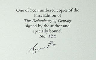 The Redundancy of Courage [Limited Edition, Signed]