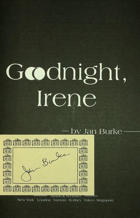 Goodnight, Irene [Advance Review Copy]