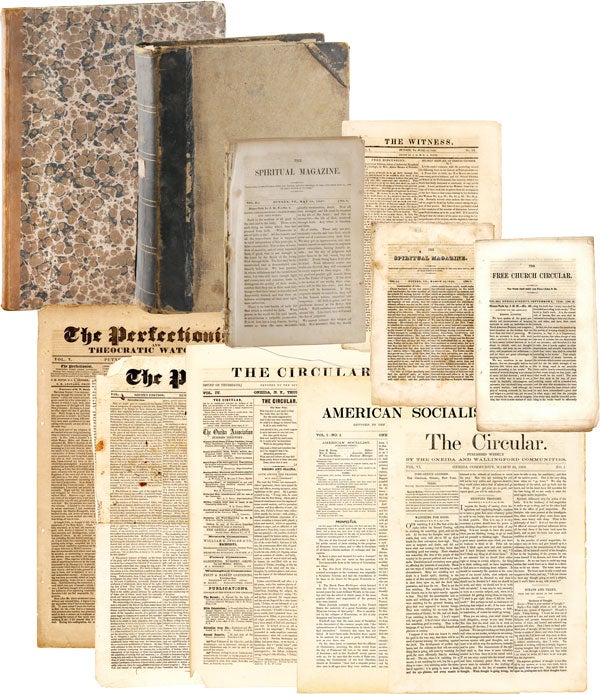 Item #55839] [PUTNEY & ONEIDA COMMUNITY PERIODICALS] The Witness, The Perfectionist, The...