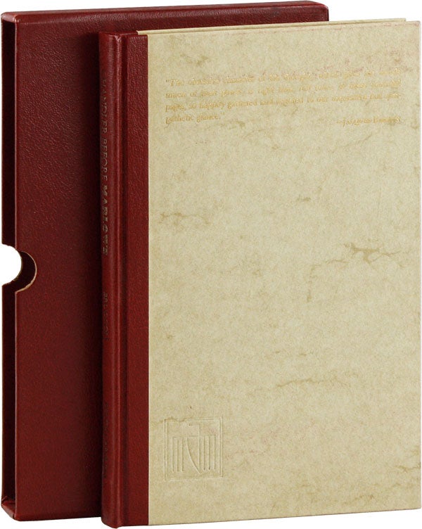 Item #55846] Chandler Before Marlowe: Raymond Chandler's Early Prose and Poetry, 1908-1912....
