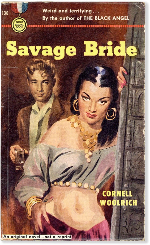 Item #55876] Savage Bride. Cornell WOOLRICH