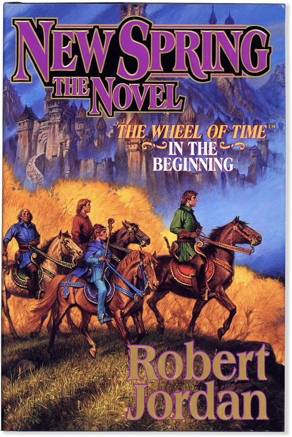 Item #56012] New Spring: The Novel. Robert JORDAN