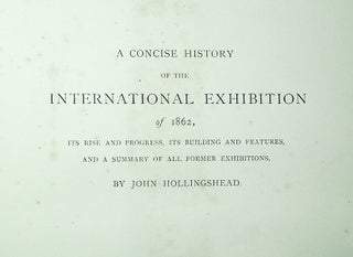 The Illustrated Catalogue of the International Exhibition [Large Paper Copy; vol. I only]