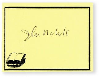 The Sterile Cuckoo [Signed Bookplate Laid-in]