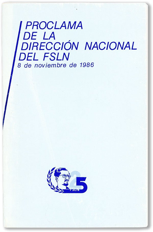 Item #56766] Proclama de la Dirección Nacional del FSLN, 8 Noviembre de 1986. FSLN