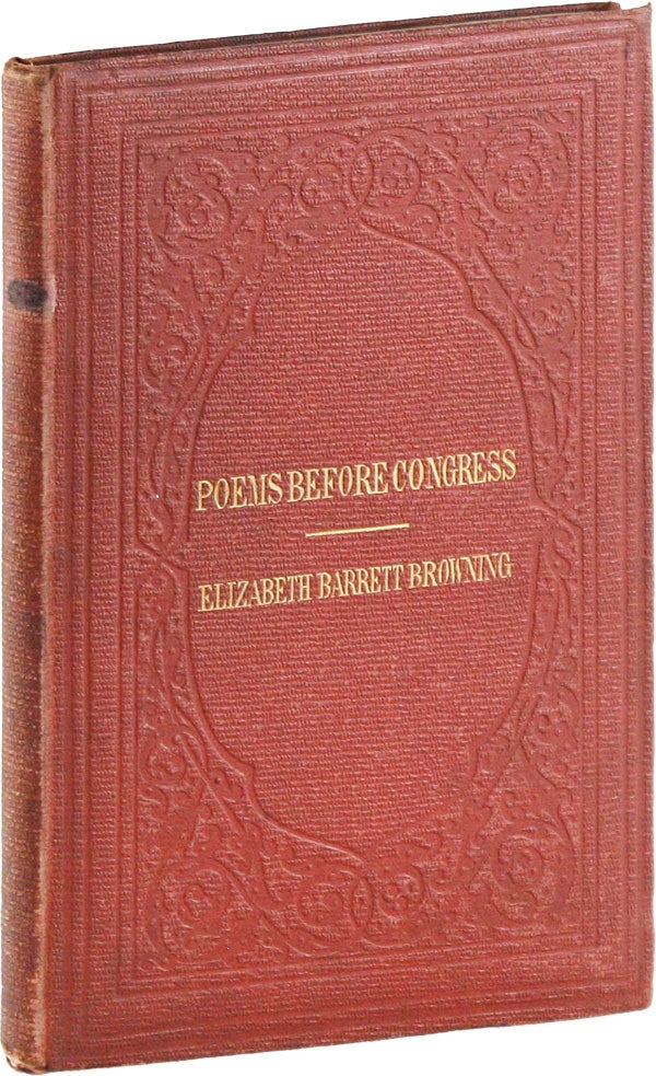 Item #56829] Poems Before Congress. Elizabeth Barrett BROWNING