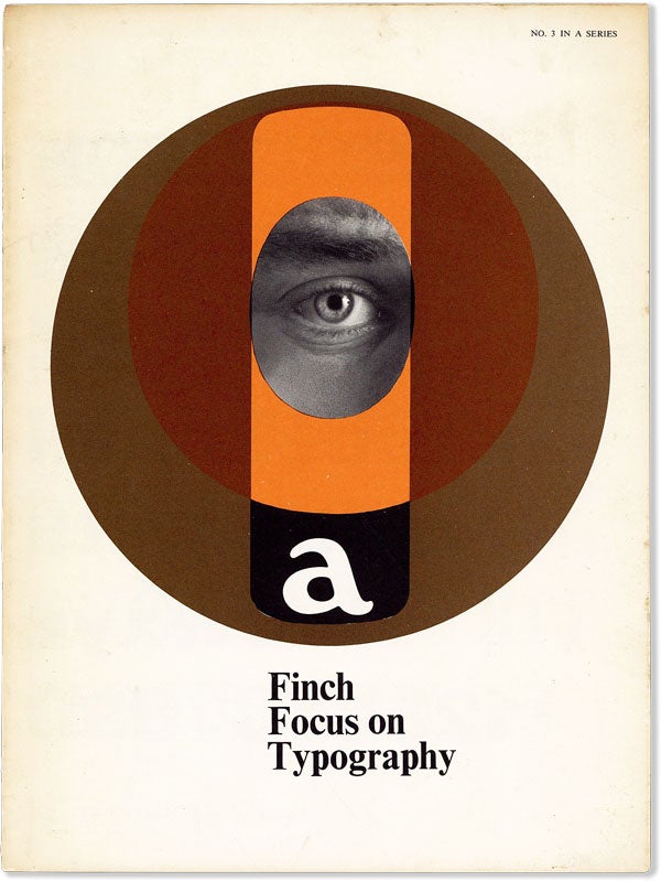 Item #56912] Finch Focus on Typography. TYPE SPECIMEN, Rhoda C. CURLEY