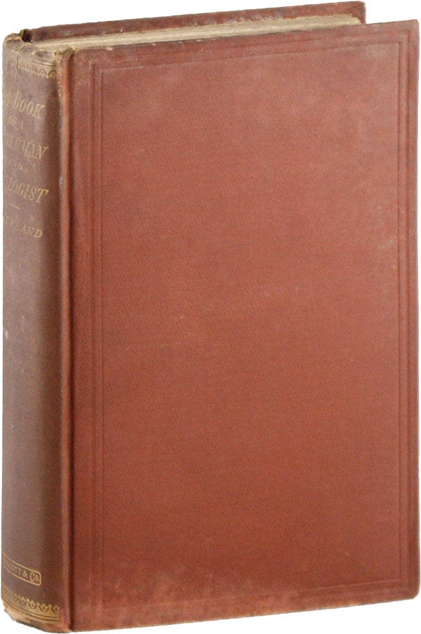 Item #57236] Log-Book of a Fisherman and Zoologist. Frank BUCKLAND
