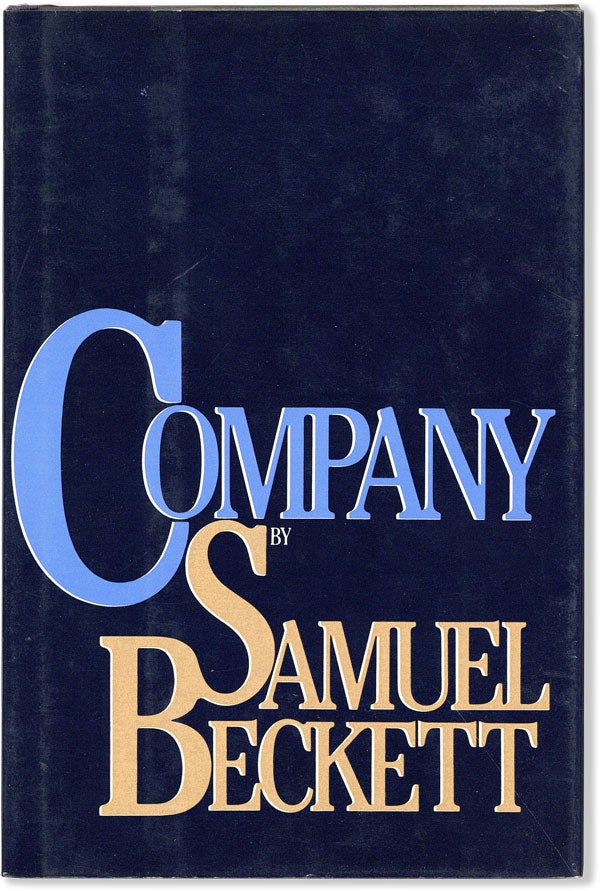 Item #57267] Company. Samuel BECKETT
