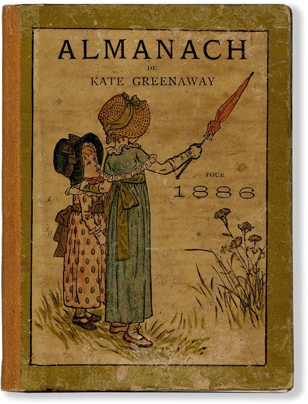 Item #57432] Almanach de Kate Greenaway pour 1886. Kate GREENAWAY