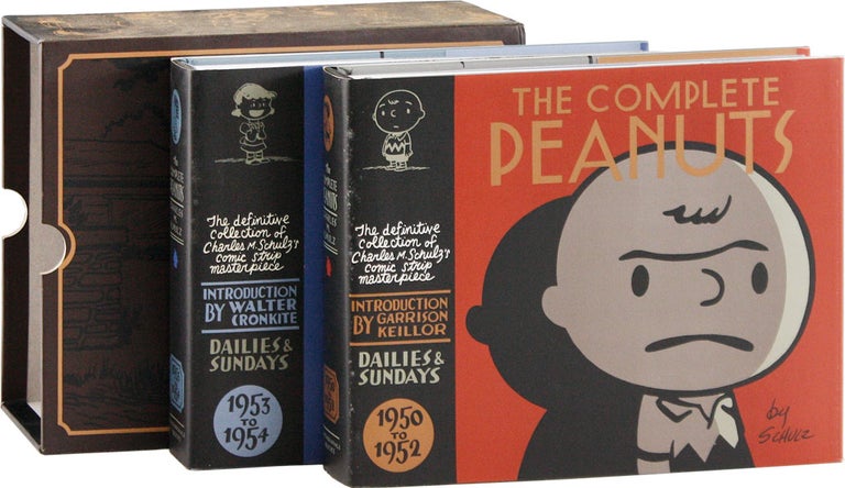 Item #57474] The Complete Peanuts 1950 to 1952 [with] The Complete Peanuts 1953 to 1954. Charles...
