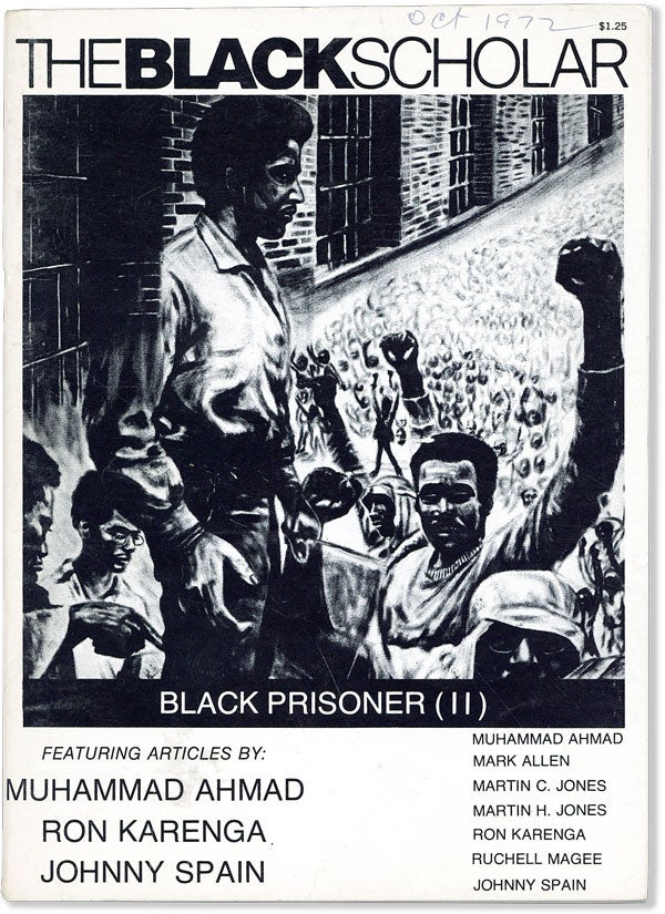 Item #57585] The Black Scholar: Journal of Black Studies and Research - Vol.4, No.2 (October,...