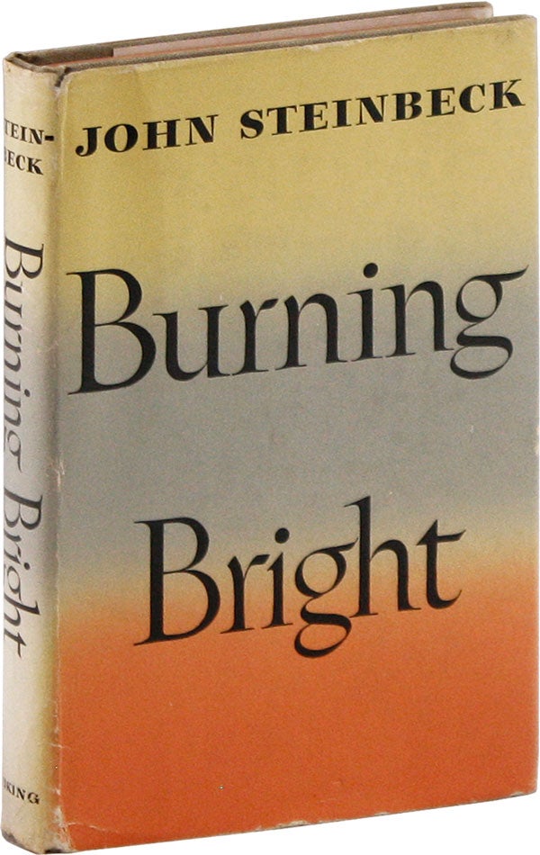 Item #57638] Burning Bright. John STEINBECK