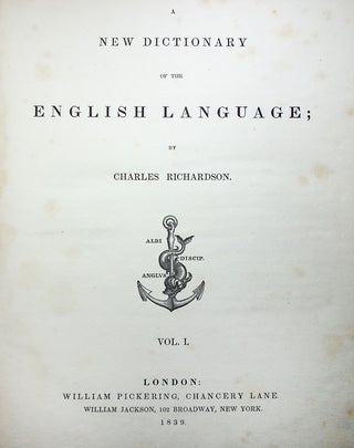 A New Dictionary of the English Language