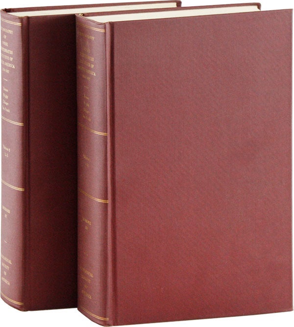 Item #58289] Bibliography of Fossil Vertebrates Exclusive of North America, 1509-1927. GEOLOGICAL...