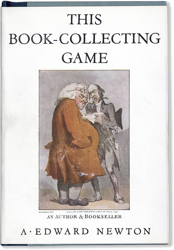 Item #58567] This Book-Collecting Game. A. Edward NEWTON