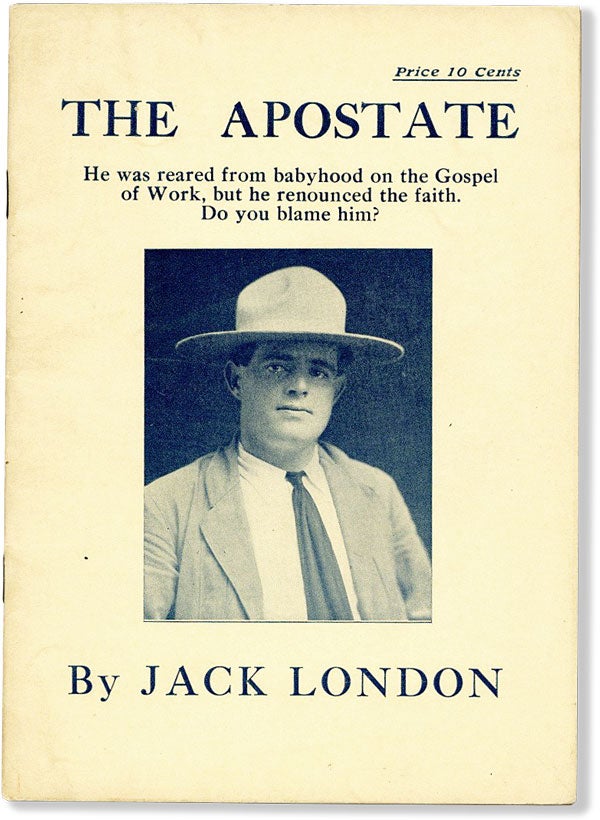 The Apostate. RADICAL, PROLETARIAN LITERATURE.