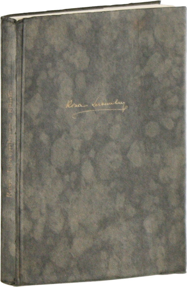 Item #58728] Briefe an Karl und Luise Kautsky (1896-1918). Rosa LUXEMBURG, Luise Kautsky