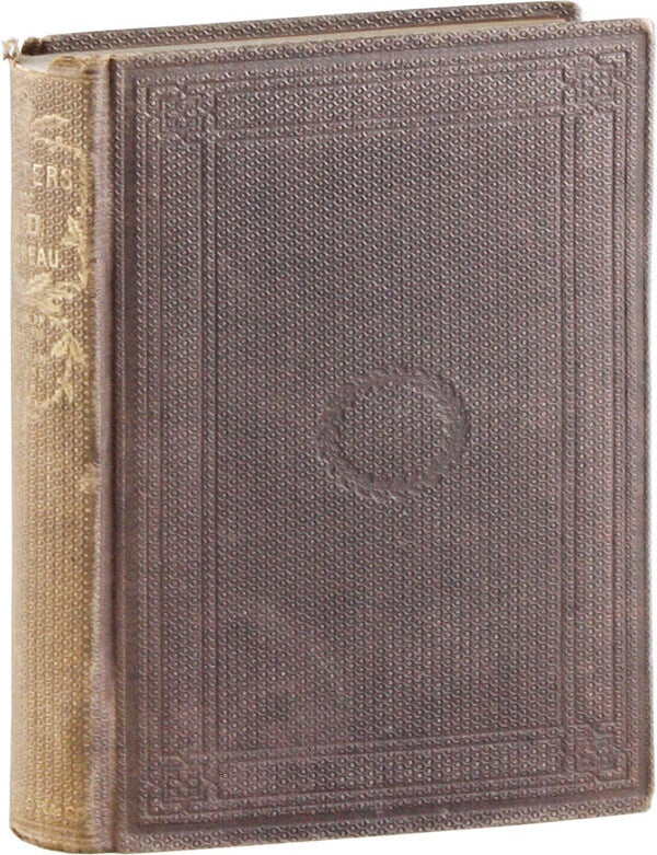 Letters to Various Persons. Henry D. THOREAU.