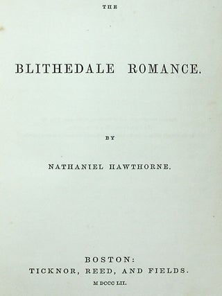 The Blithedale Romance