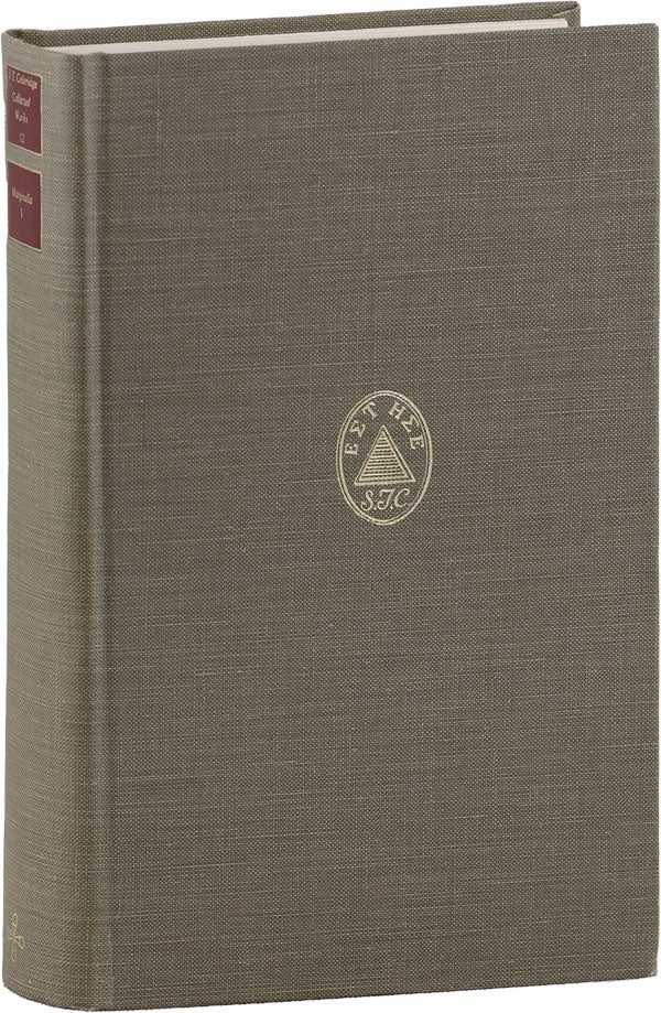 Item #59024] The Collected Works of Samuel Taylor Coleridge. Volume 12: Marginalia (Part I: Abbt...