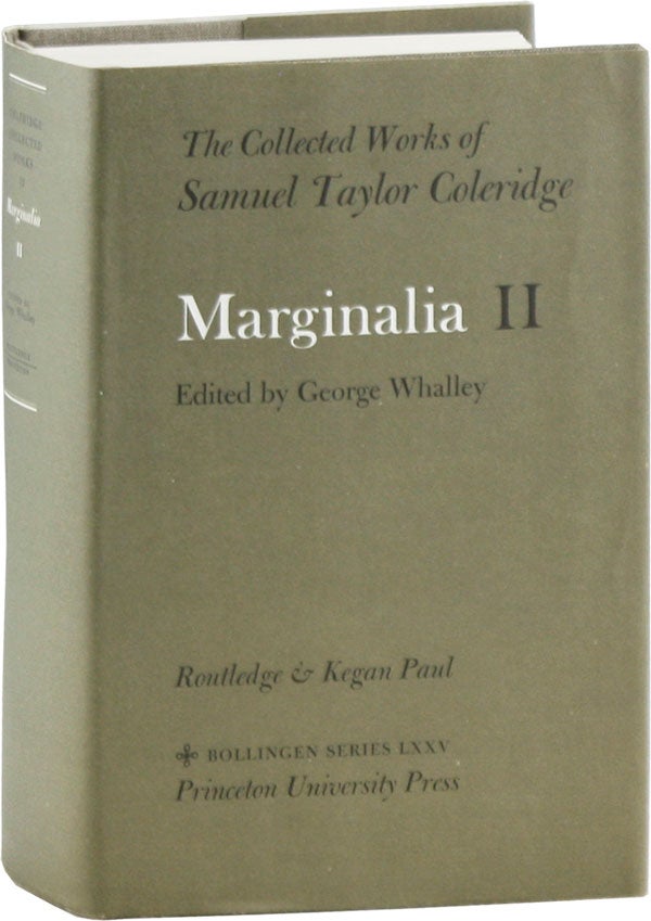 Item #59025] The Collected Works of Samuel Taylor Coleridge. Volume 12: Marginalia (Part II:...