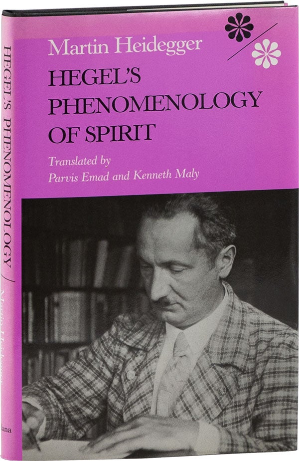 Item #59560] Hegel's Phenomenology of Spirit. Martin HEIDEGGER, Parvis Emad, transl Kenneth Maly