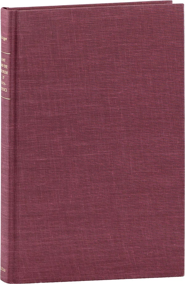 Item #59662] Kant and the Problem of Metaphysics. Fourth edition, enlarged. Martin HEIDEGGER,...