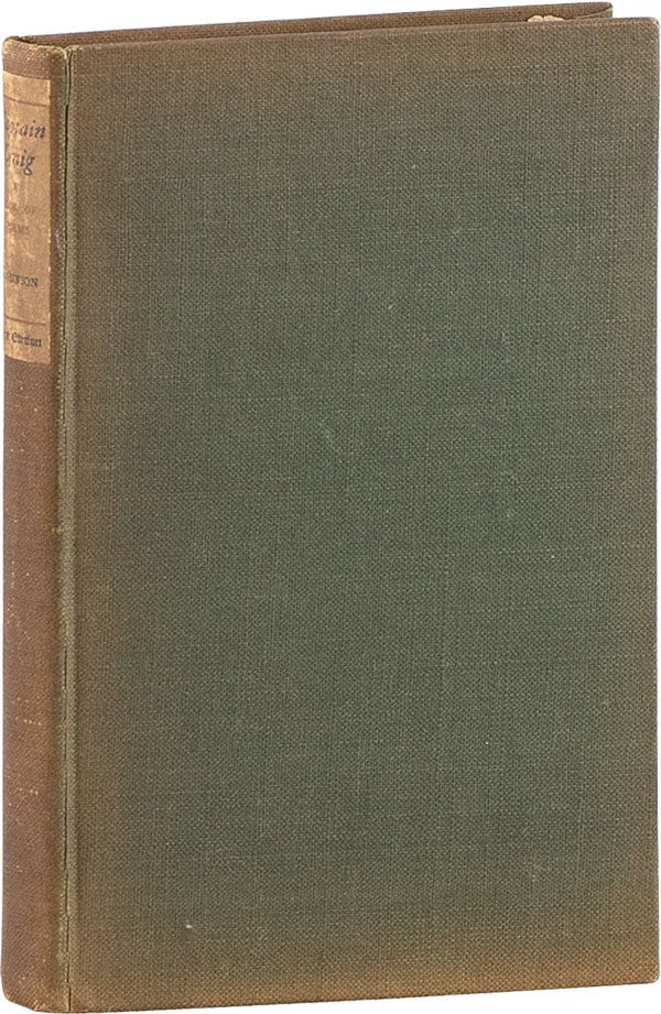 Captain Craig: A Book of Poems. Edwin Arlington ROBINSON.
