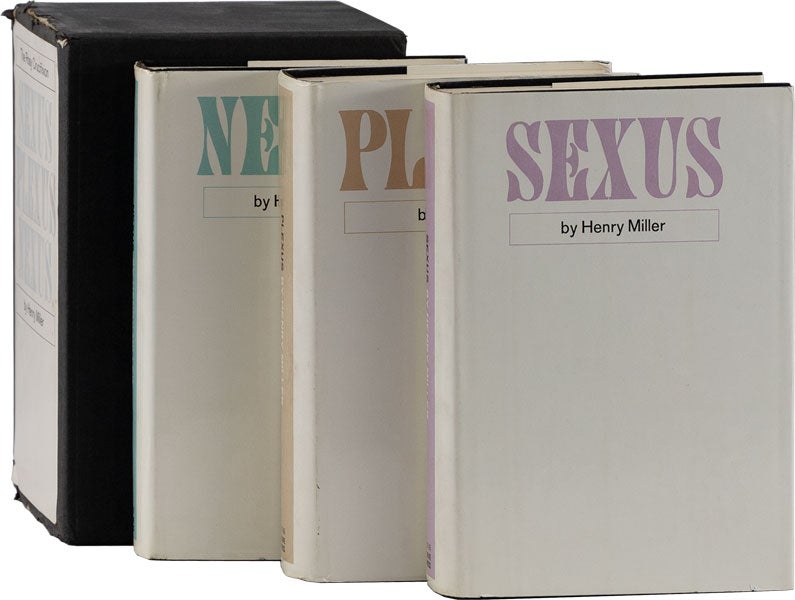 [Item #59888] The Rosy Crucifixion: Sexus, Plexus, Nexus [Three-Volume Set]. Henry MILLER.