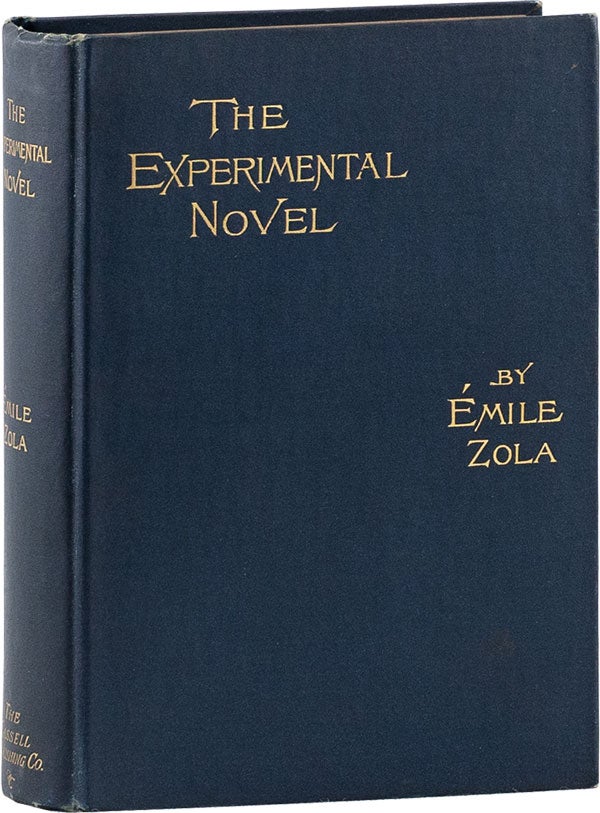 Item #60052] The Experimental Novel and Other Essays. Emile ZOLA, Belle M. Sherman, trans