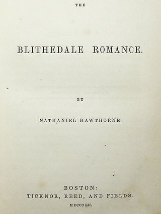 The Blithedale Romance