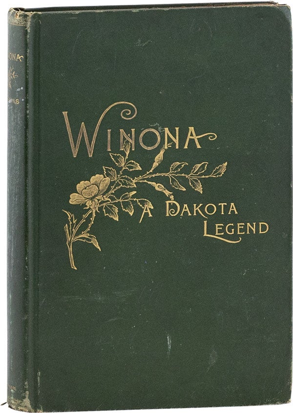 Item #60870] Winona: a Dakota Legend and Other Poems. Eli HUGGINS, U. S. Army Capt. 2d. Cavalry