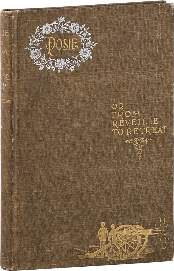 Item #61650] Posie; or, from Reveille to Retreat. An Army Story. MILITARIA, Mrs. M. A. COCHRAN,...