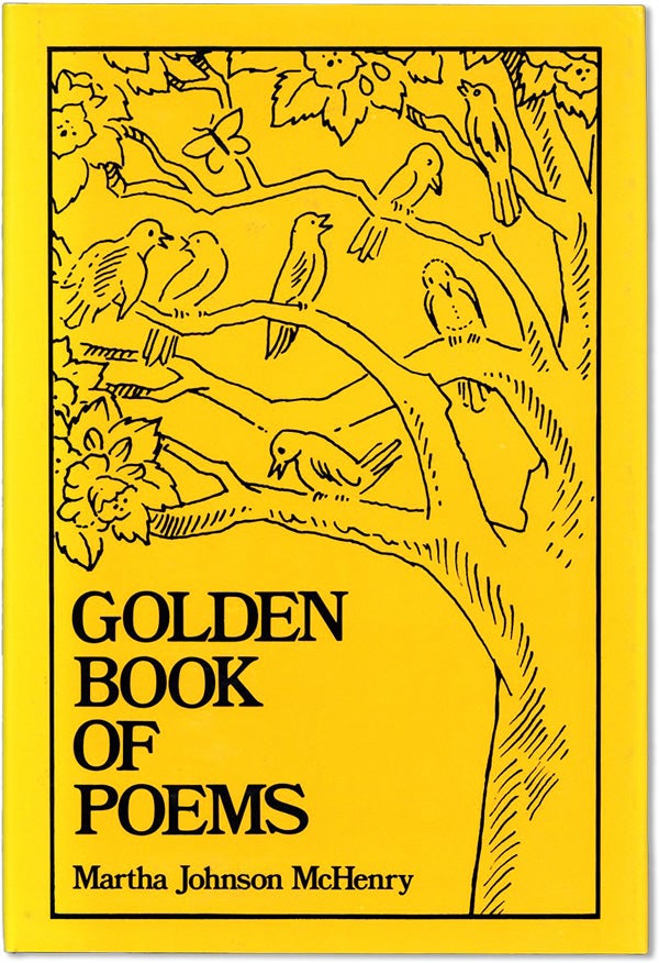 Item #62035] Golden Book of Poems [alt. title "Golden Book of Original Contemporary Poems for...