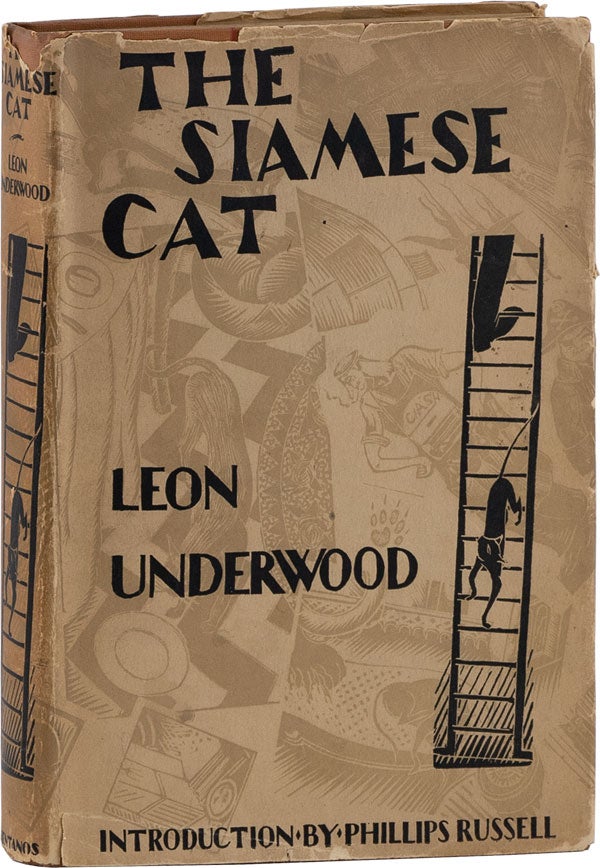 Item #62209] The Siamese Cat. Story and Cuts by Leon Underwood. Leon UNDERWOOD, introd Phillips...