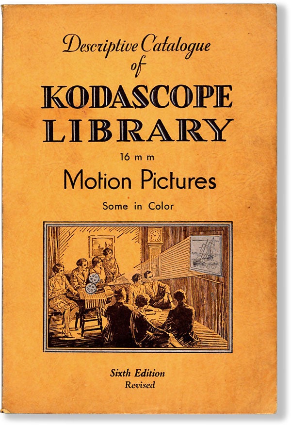 Item #62431] Descriptive Catalogue of Kodascope Library Motion Pictures. SILENT FILM