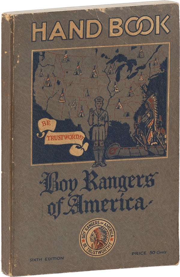 Item #62440] Official Handbook: Boy Rangers of America. SCOUTING, BOY RANGERS OF AMERICA