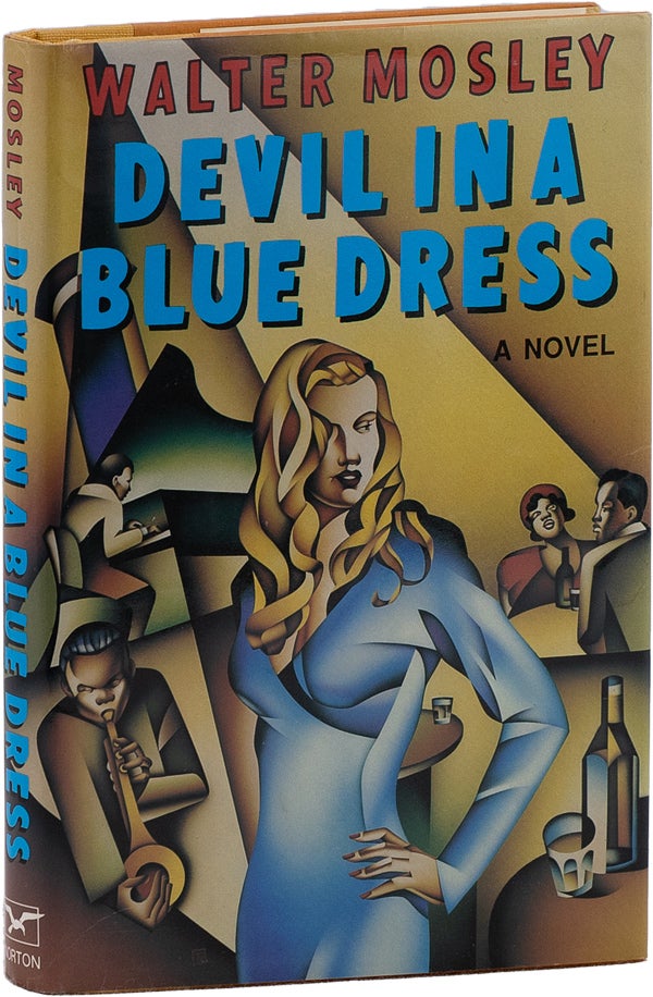 Item #62730] Devil In A Blue Dress [Signed]. Walter MOSLEY