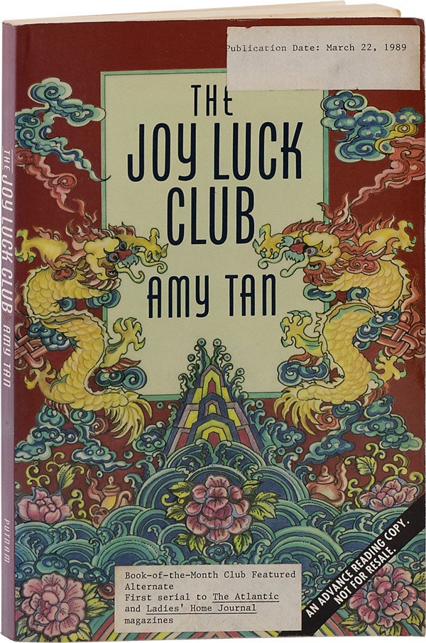 Item #62909] The Joy Luck Club [Advance Uncorrected Proofs]. Amy TAN