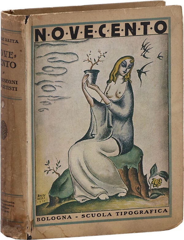 Novecento: Allegorie Imprese Auguri Partecipazioni Vignette Carte da lettere Ex-Libris. 250. GRAPHIC DESIGN - BOOKPLATES, Cesare RATTA, FASCISM, ITALY.
